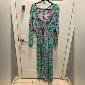 Verandah maxi dress size small